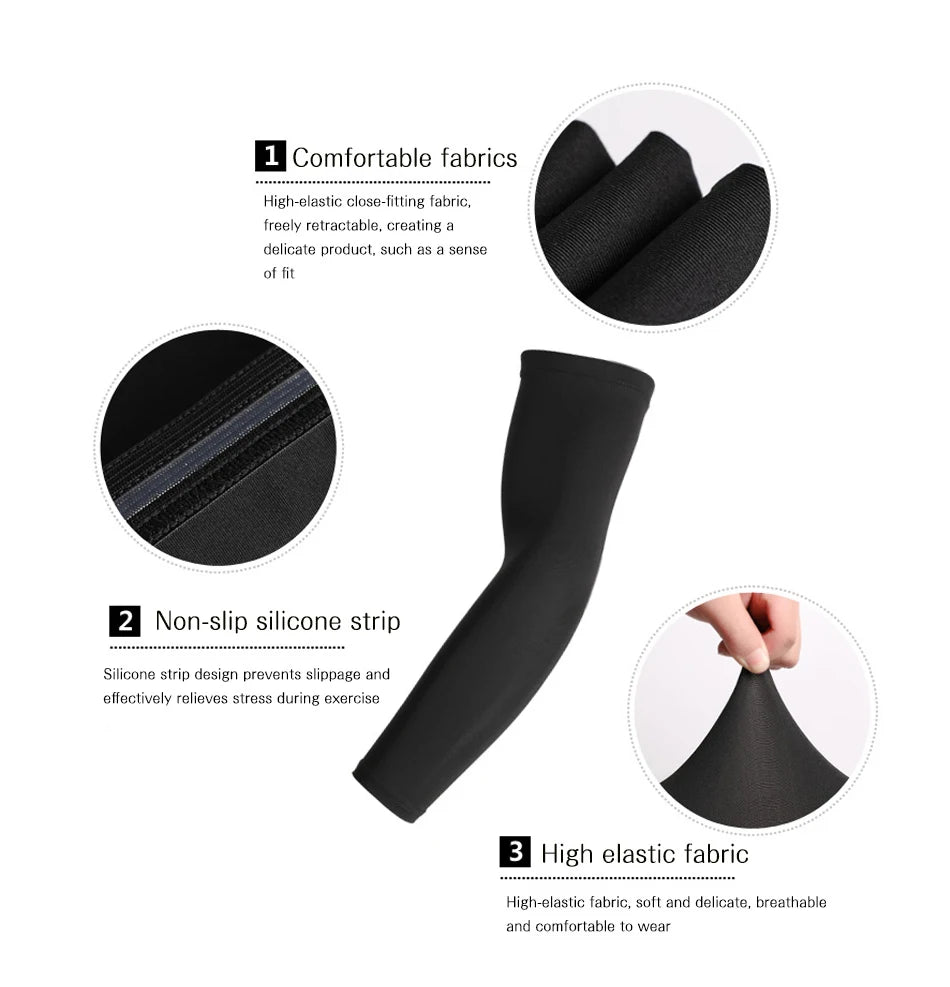 Mieyco™ Unisex UV Arm Sleeves – Summer Sun Protection for Running, Cycling, Fishing & Outdoor Sports