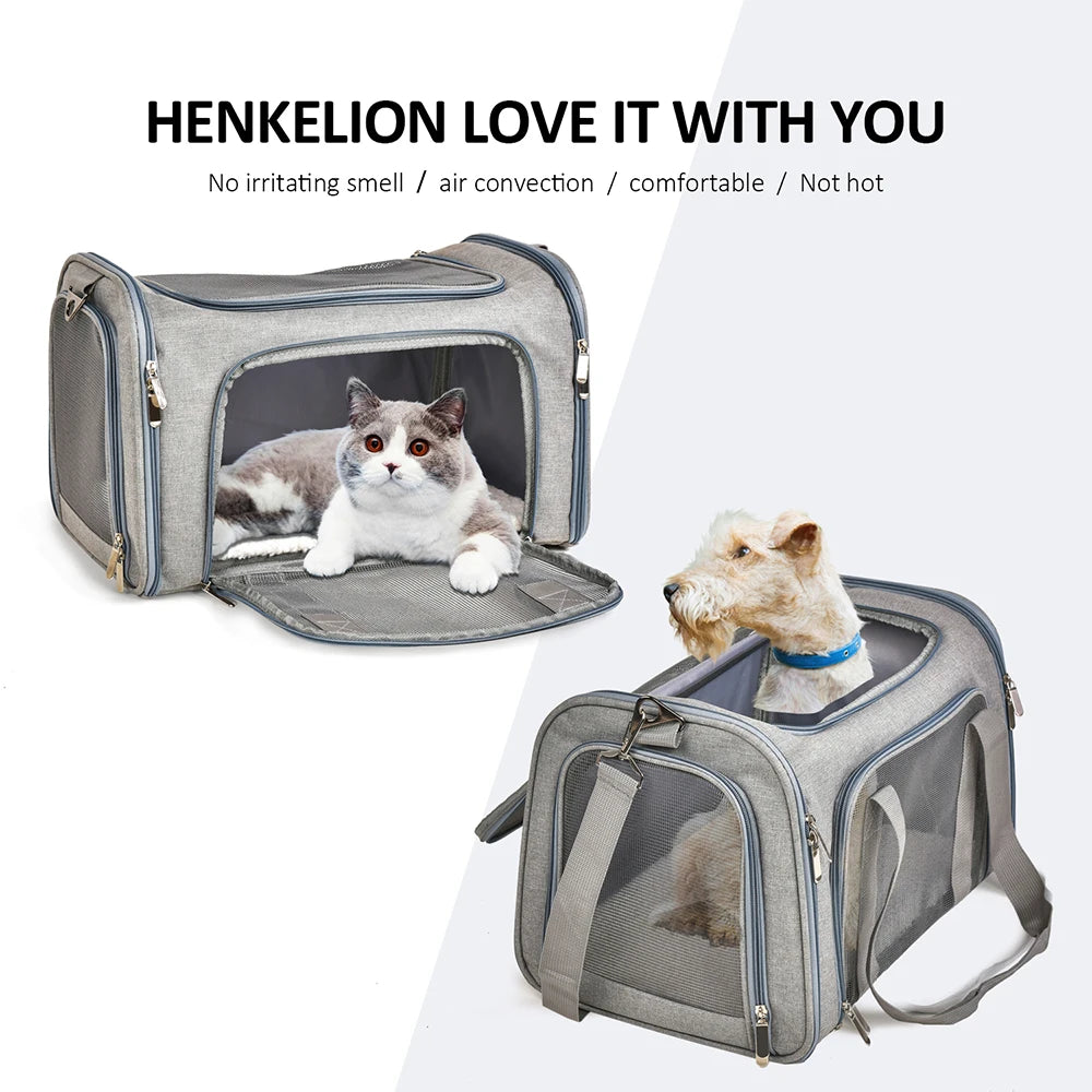PawPorter™ — Airline-Approved Soft-Sided Pet Travel Carrier