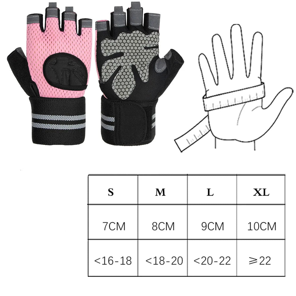 GripPro™ Half-Finger Sports Performance Gloves