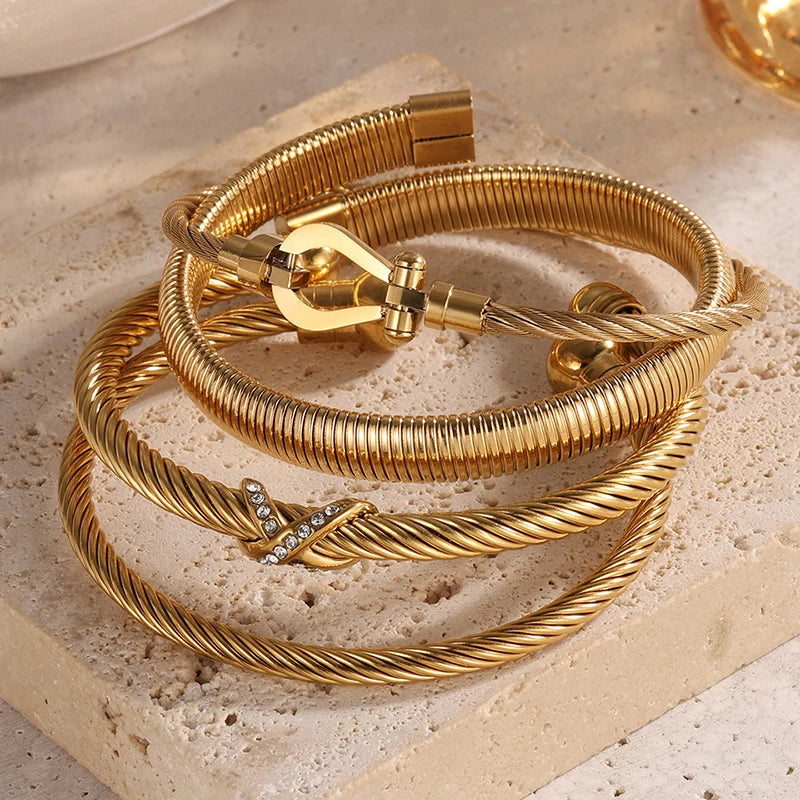 Boho-Chic Woven Decorative Bracelet – Summer Fashion Statement for Confident Women