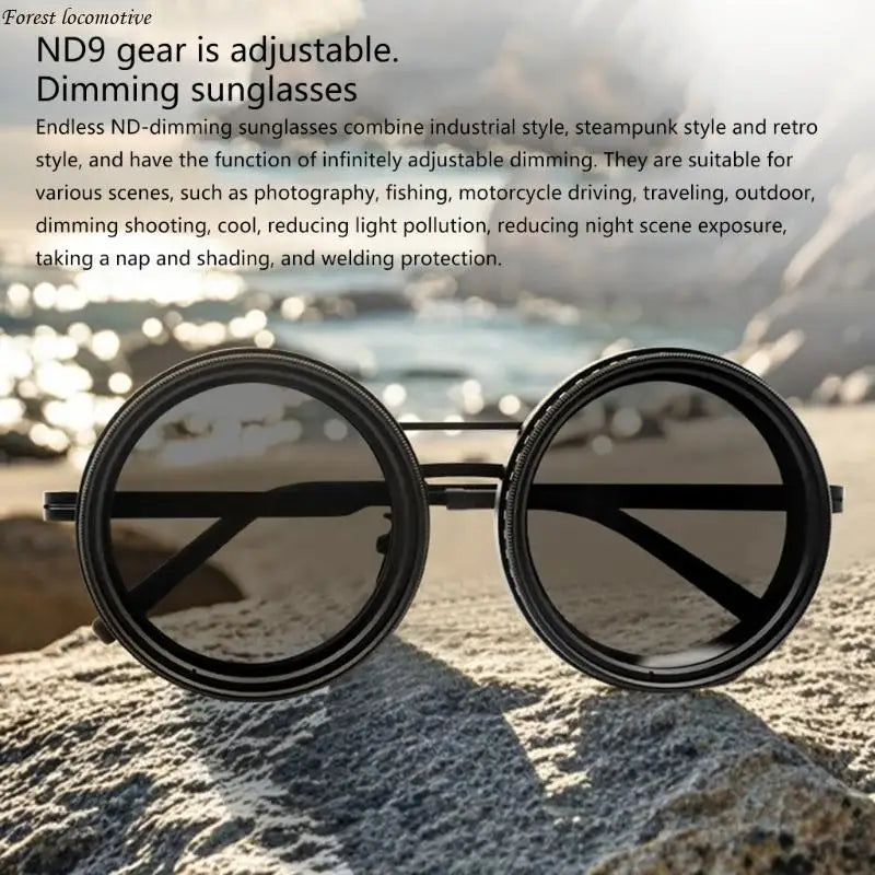 Multifunction Steampunk Polarized Sunglasses – 32GB Storage, UV400 Protection, Ideal for Driving, Fishing & Outdoor Lifestyle