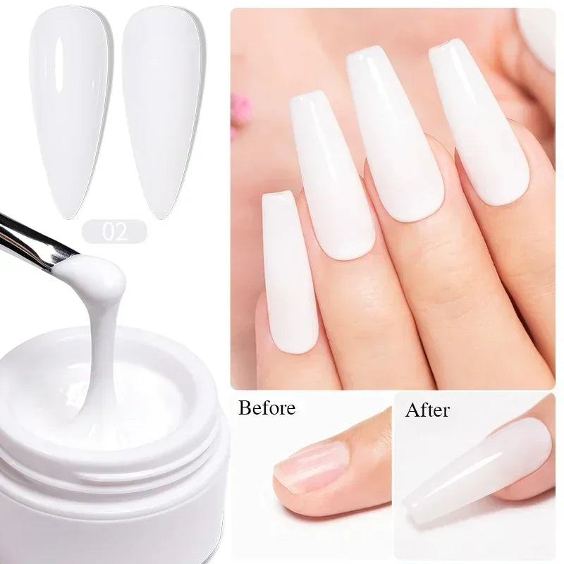 15ML HEMA-Free Base & Top Coat Set – Crystal Glossy & Velvet Matte Finish for Sensitive Nails | Soak-Off UV/LED Gel Varnish