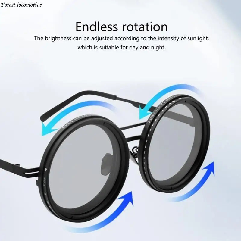 Multifunction Steampunk Polarized Sunglasses – 32GB Storage, UV400 Protection, Ideal for Driving, Fishing & Outdoor Lifestyle