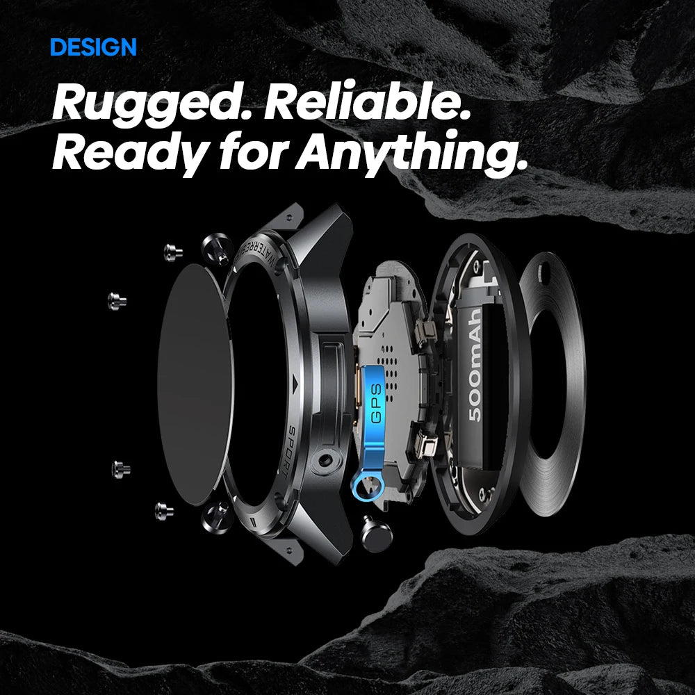Zeblaze Stratos 2 Ultra GPS Smartwatch – Built for Adventure, Designed for Precision
