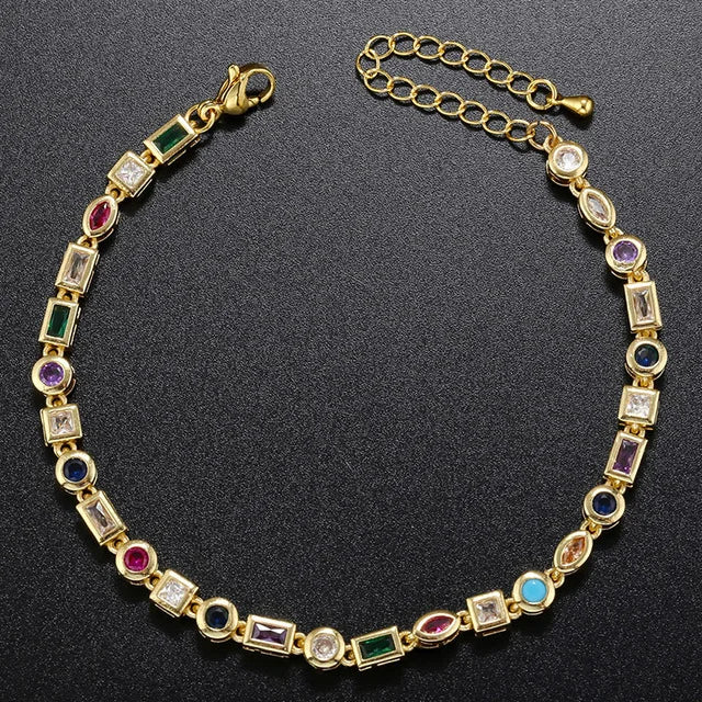 ZHUKOU Candy Cubic Zirconia Necklace – Couples Edition | VL242