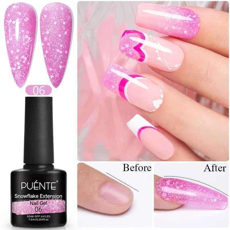 15ML HEMA-Free Base & Top Coat Set – Crystal Glossy & Velvet Matte Finish for Sensitive Nails | Soak-Off UV/LED Gel Varnish