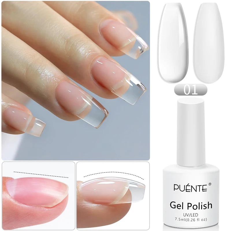 15ML HEMA-Free Base & Top Coat Set – Crystal Glossy & Velvet Matte Finish for Sensitive Nails | Soak-Off UV/LED Gel Varnish