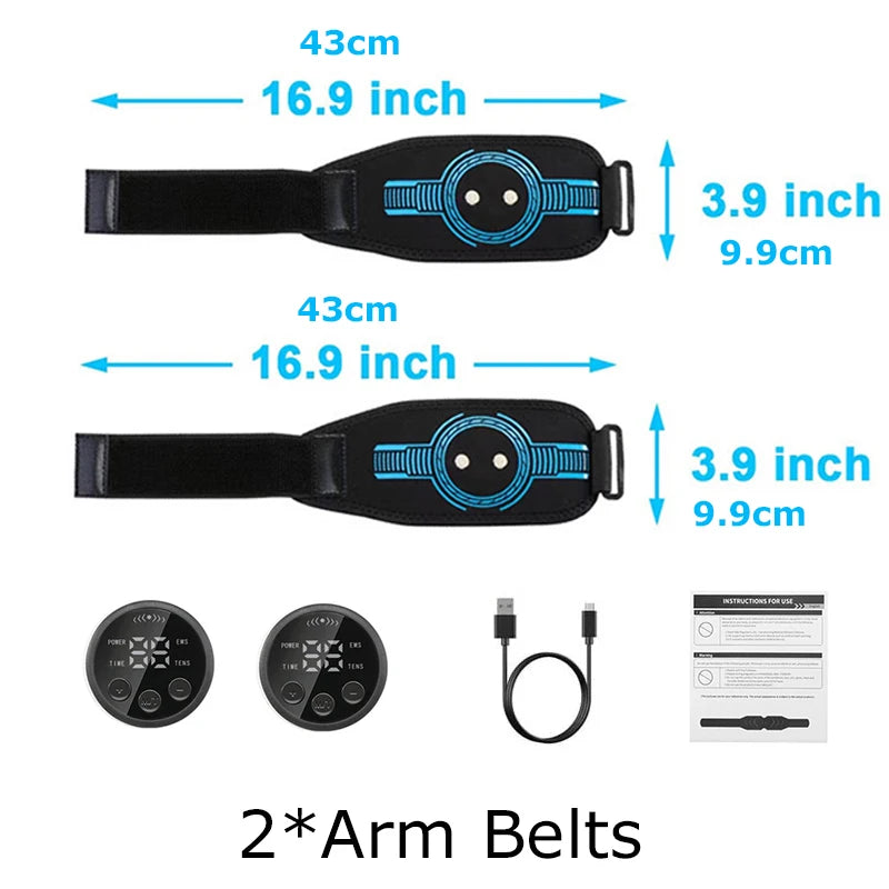 CoreSculpt™ EMS Abdominal Toning Belt – Muscle Stimulator for Slimming Waist, Arms & Legs