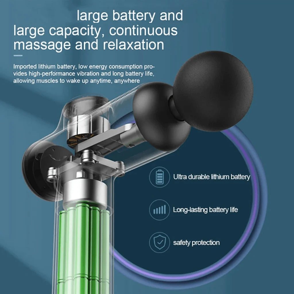 PowerPulse™ 99-Speed Professional Deep Tissue Massage Gun – Full-Body Recovery Tool for Athletes & Fitness Lovers