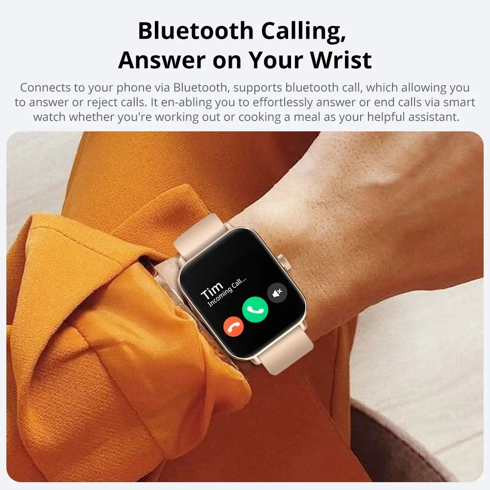 COLMI P81™ Smartwatch – 1.9” Ultra Display | Bluetooth Voice Calling, 100+ Sports Modes, 24/7 Health Monitor