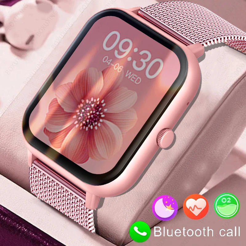 XiaStyle™ 2025 Smart Fitness Watch – Bluetooth Calling & Health Tracker for Women & Men