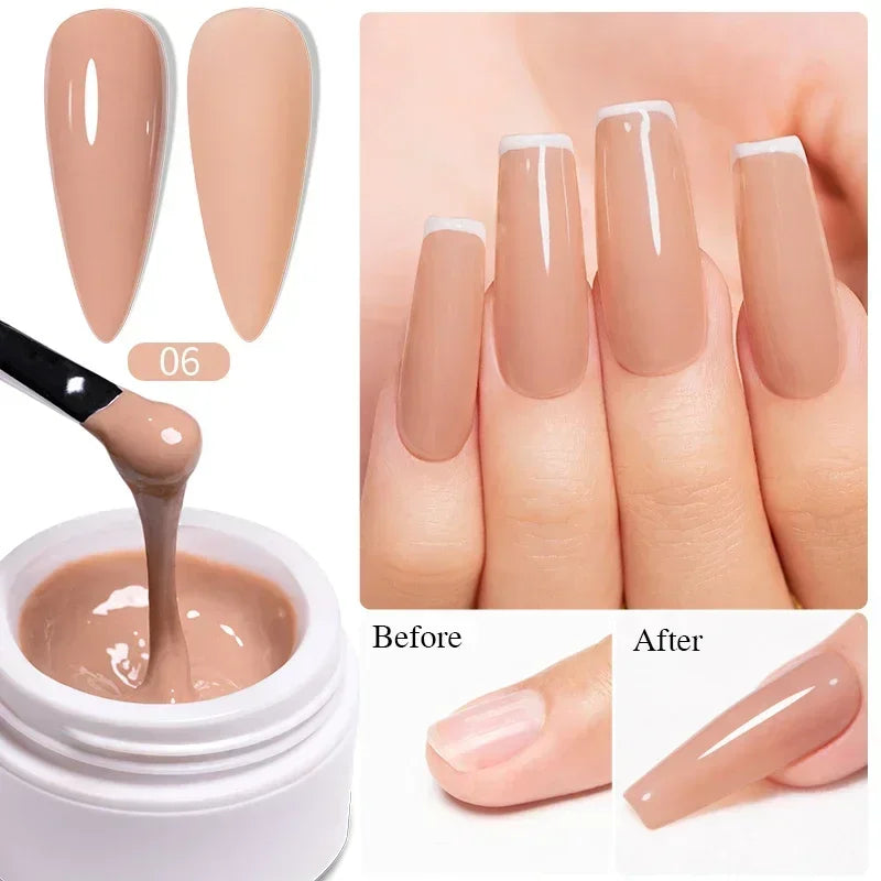 15ML HEMA-Free Base & Top Coat Set – Crystal Glossy & Velvet Matte Finish for Sensitive Nails | Soak-Off UV/LED Gel Varnish