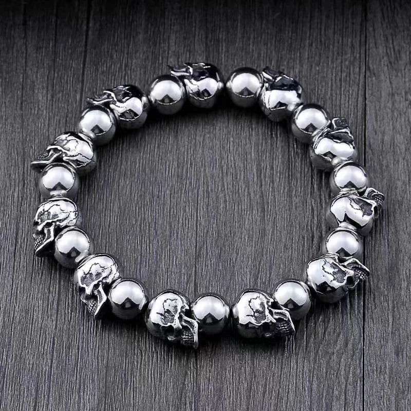 Vintage Silver Ethnic Dragon Cuff Bracelet – Bold Men’s Motorcycle & Street Style Jewelry