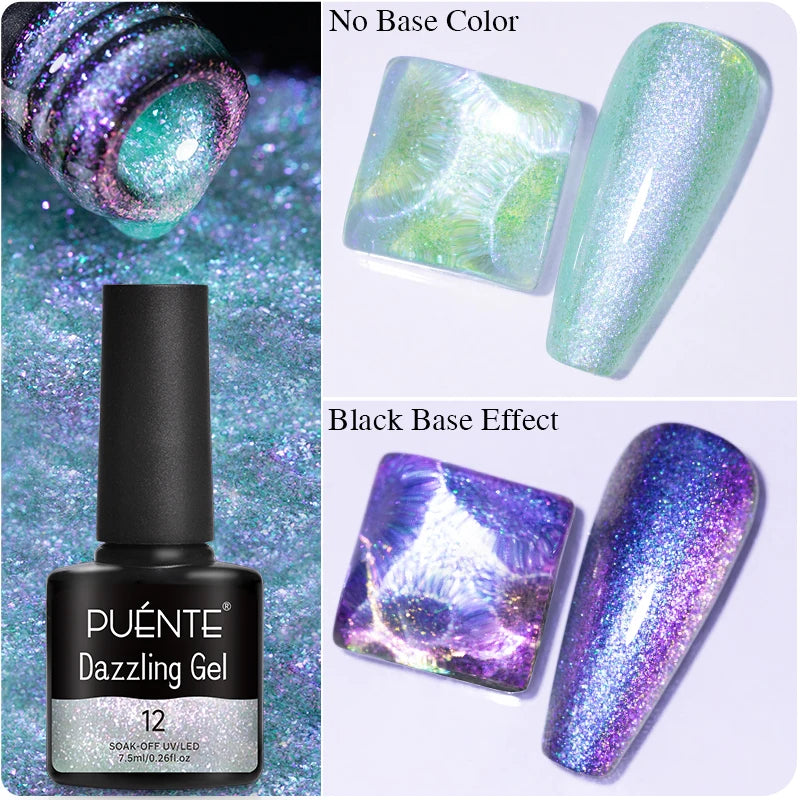 15ML HEMA-Free Base & Top Coat Set – Crystal Glossy & Velvet Matte Finish for Sensitive Nails | Soak-Off UV/LED Gel Varnish