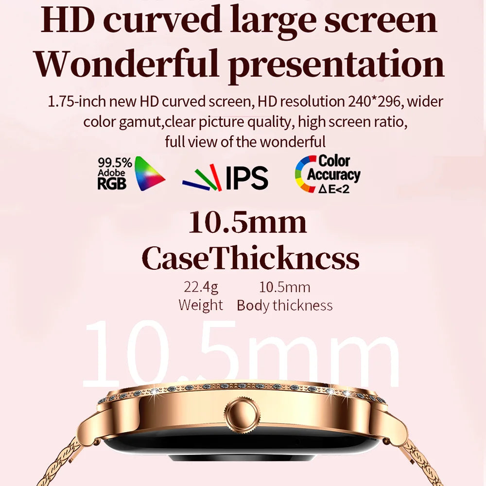 HUAWEI FIT3™ Smartwatch for Women – 1.75" HD Display | Heart Rate, Fitness & Call Assistant | Elegant Waterproof Gift