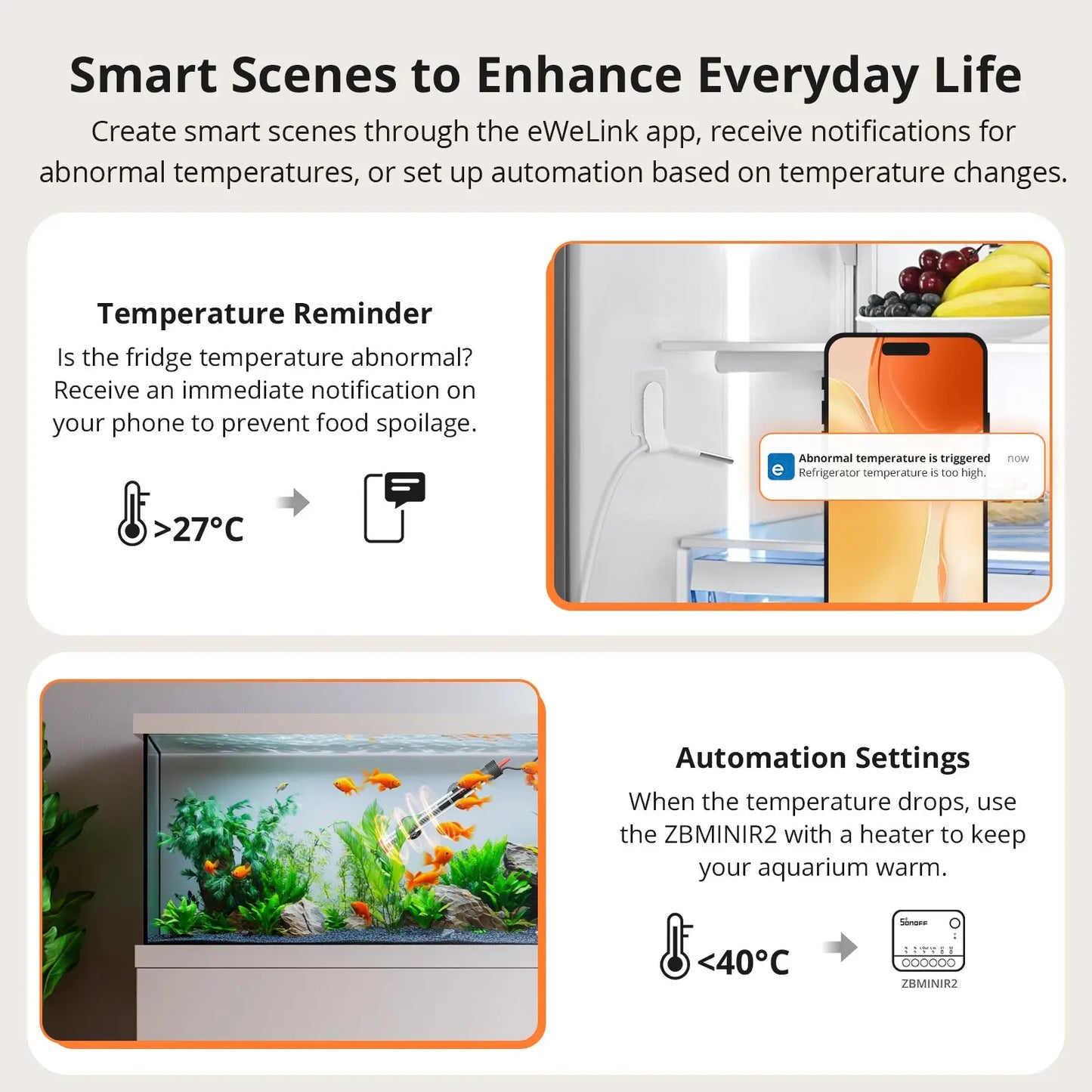 AquaSense™ Zigbee Smart Thermometer with LCD Display