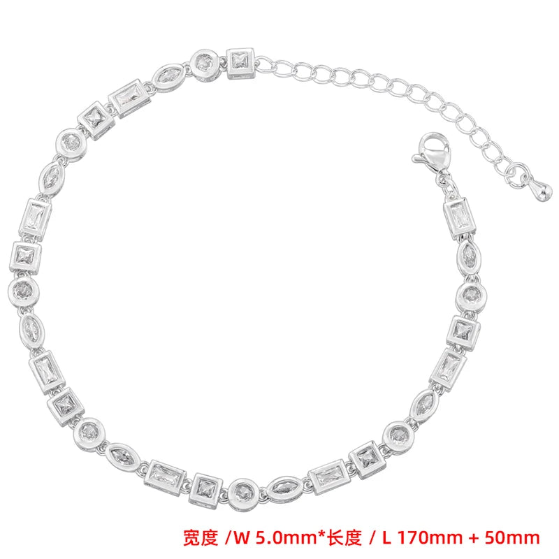 ZHUKOU Candy Cubic Zirconia Necklace – Couples Edition | VL242