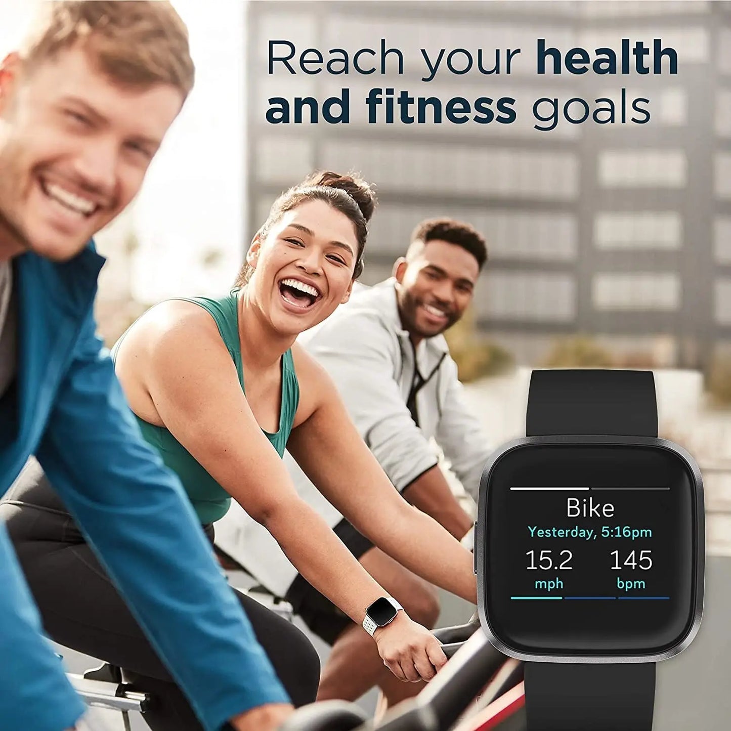 🖤 Fitbit Versa 2™ – Health & Fitness Smartwatch with Alexa, Heart Rate, Sleep & Swim Tracking