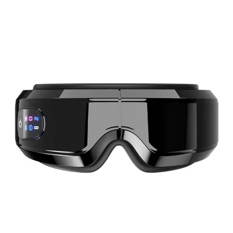 LuxRelief™ 4D Smart Eye Massager – Hot Compress, Vibration, Bluetooth Music & Airbag Therapy