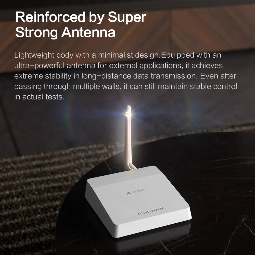 ZemiConnect™ Matter Zigbee Smart Hub with Antenna
