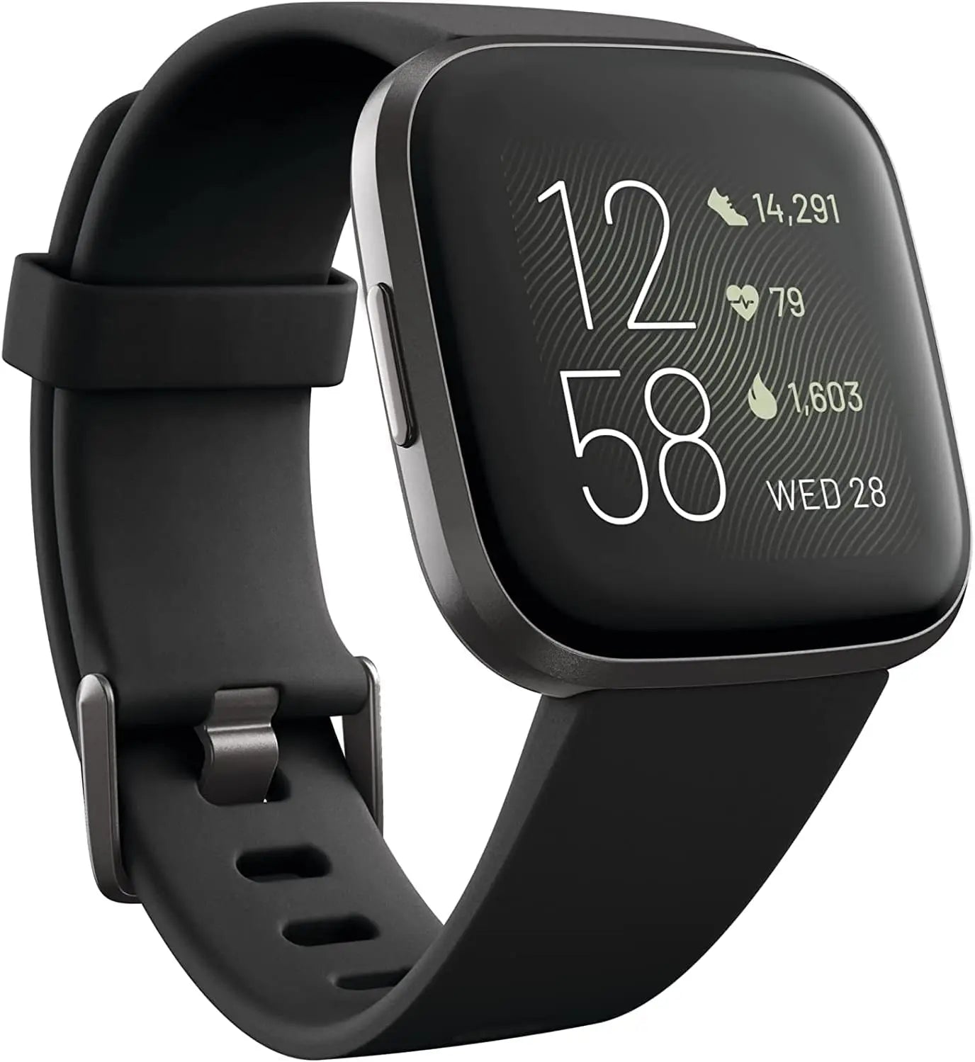 🖤 Fitbit Versa 2™ – Health & Fitness Smartwatch with Alexa, Heart Rate, Sleep & Swim Tracking