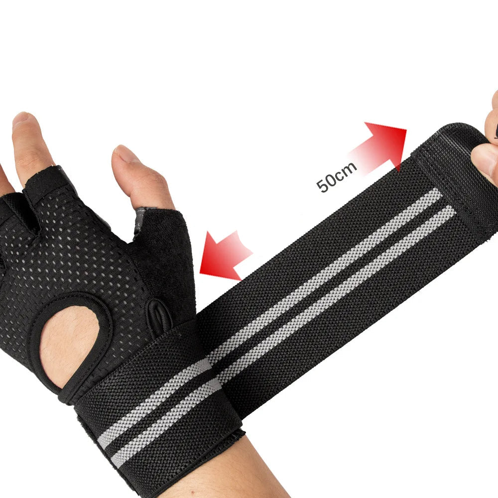GripPro™ Half-Finger Sports Performance Gloves