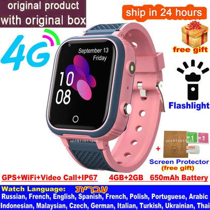 LT21 4G Kids Smartwatch – GPS Tracking, Video Calling & Safety in One Smart Device