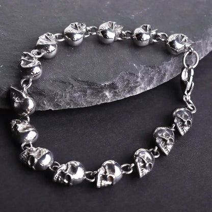 Vintage Silver Ethnic Dragon Cuff Bracelet – Bold Men’s Motorcycle & Street Style Jewelry