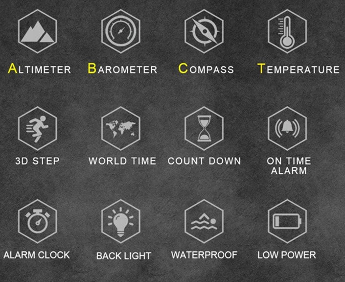 NorthPro™ Tactical Outdoor Smartwatch – Military-Grade Multisport Watch