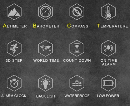 NorthPro™ Tactical Outdoor Smartwatch – Military-Grade Multisport Watch