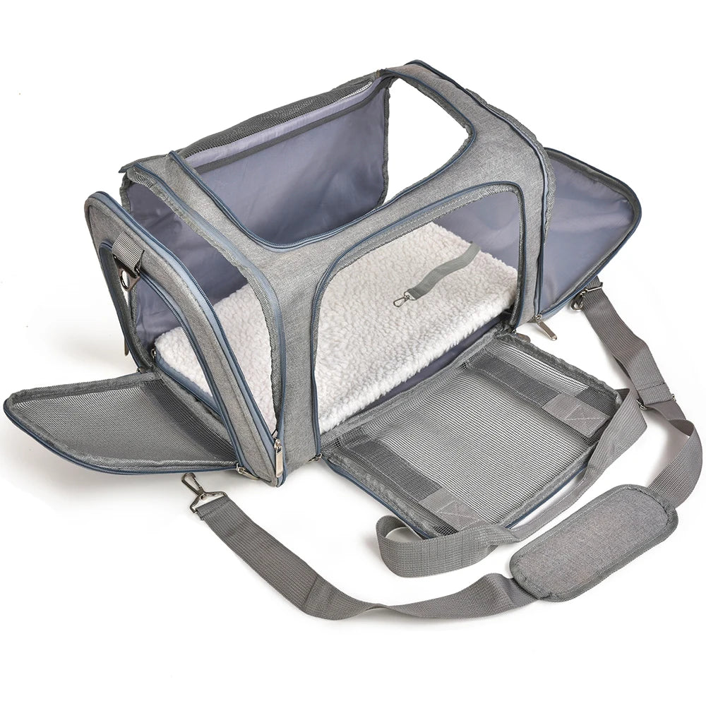 PawPorter™ — Airline-Approved Soft-Sided Pet Travel Carrier