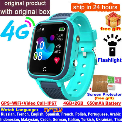 LT21 4G Kids Smartwatch – GPS Tracking, Video Calling & Safety in One Smart Device