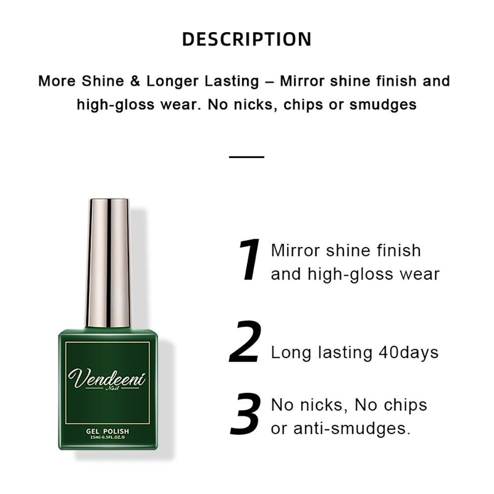 Vendeeni Diamond Shine UV Top Coat