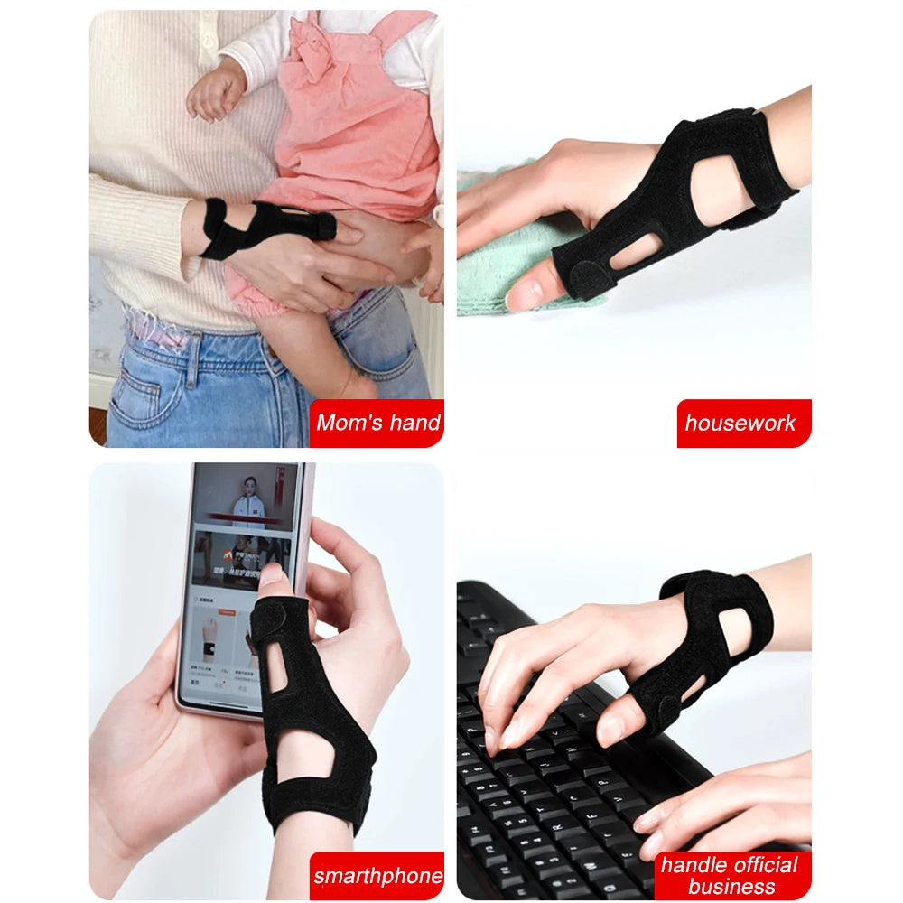 WristGuard Pro™ – Adjustable Wrist Brace with Metal Splint for Carpal Tunnel, Arthritis, Tendonitis & Pain Relief