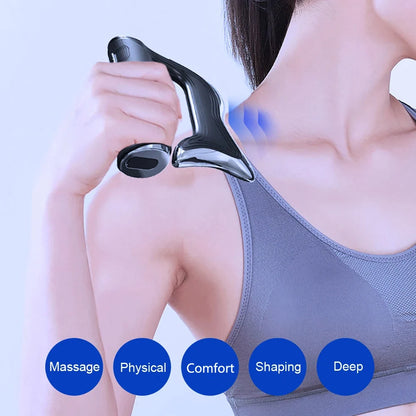 Electric Fascia Massage Knife – Hyperblade Vibration Massager for Deep Tissue Muscle Relief & Body Sculpting
