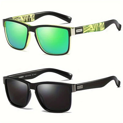 DUBERY 518 Polarized Sunglasses – UV400 Protection, 15 Color Options for Men & Women