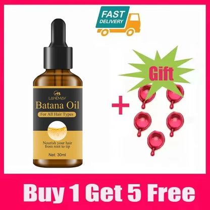 BatanaBoost™ 7-Day Hair Growth & Repair Serum – Anti-Loss Oil for Men & Women