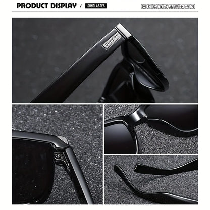 DUBERY 518 Polarized Sunglasses – UV400 Protection, 15 Color Options for Men & Women