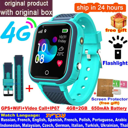 LT21 4G Kids Smartwatch – GPS Tracking, Video Calling & Safety in One Smart Device