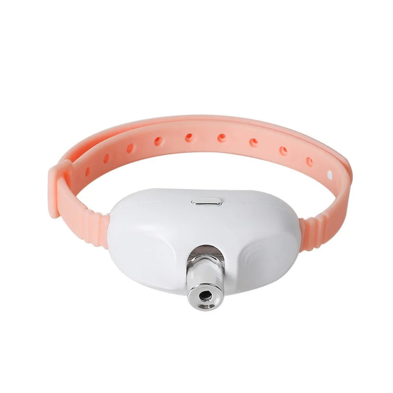 PounceBeam™ — Rechargeable Laser Toy Collar for Indoor Cats