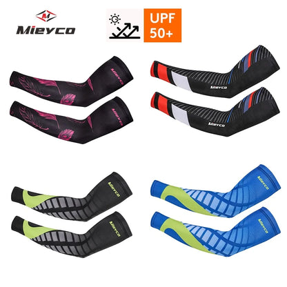 Mieyco™ Unisex UV Arm Sleeves – Summer Sun Protection for Running, Cycling, Fishing & Outdoor Sports
