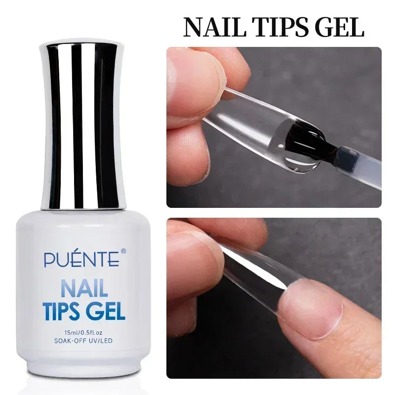 15ML HEMA-Free Base & Top Coat Set – Crystal Glossy & Velvet Matte Finish for Sensitive Nails | Soak-Off UV/LED Gel Varnish
