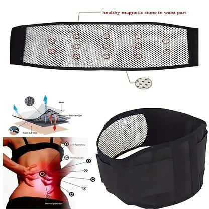 ThermaSpine™ — Self-Heating Magnetic Therapy Waist & Back Support Belt