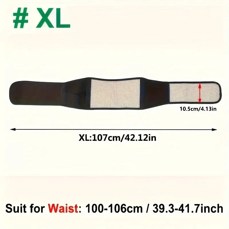 ThermaSpine™ — Self-Heating Magnetic Therapy Waist & Back Support Belt
