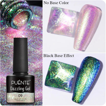 15ML HEMA-Free Base & Top Coat Set – Crystal Glossy & Velvet Matte Finish for Sensitive Nails | Soak-Off UV/LED Gel Varnish