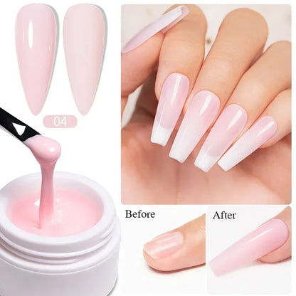 15ML HEMA-Free Base & Top Coat Set – Crystal Glossy & Velvet Matte Finish for Sensitive Nails | Soak-Off UV/LED Gel Varnish