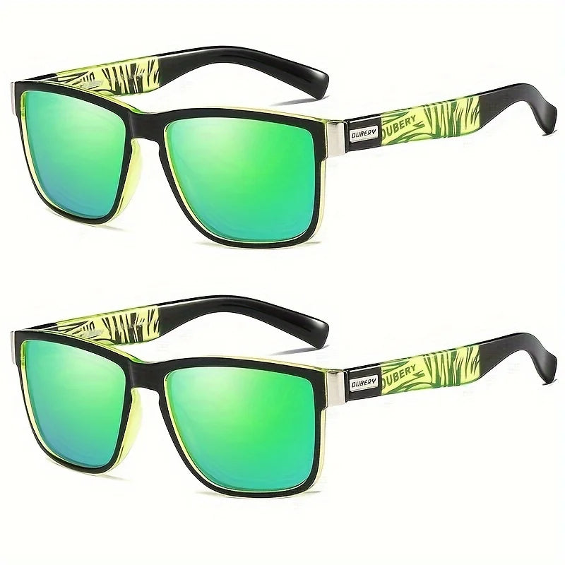 DUBERY 518 Polarized Sunglasses – UV400 Protection, 15 Color Options for Men & Women