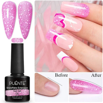 15ML HEMA-Free Base & Top Coat Set – Crystal Glossy & Velvet Matte Finish for Sensitive Nails | Soak-Off UV/LED Gel Varnish