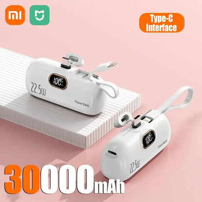 Xiaomi PowerBoost™ 30000 — Mini Fast-Charging Power Bank for iPhone & Android