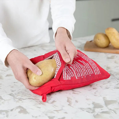 QuickTater™ — 4-Minute Microwave Potato Cooking Pouch